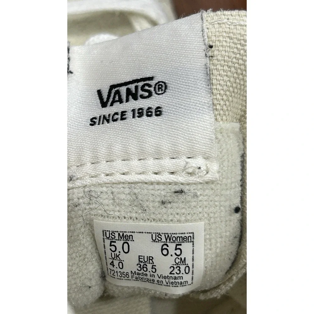 Vans Sk8-Hi Tapered‎ Paisley Bloom Turtledove Platform Womens 6.5 Hipster Boho
